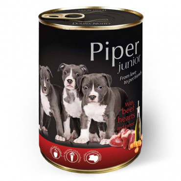 Piper Dog - Junior c/ Vaca e Cenoura 400gr