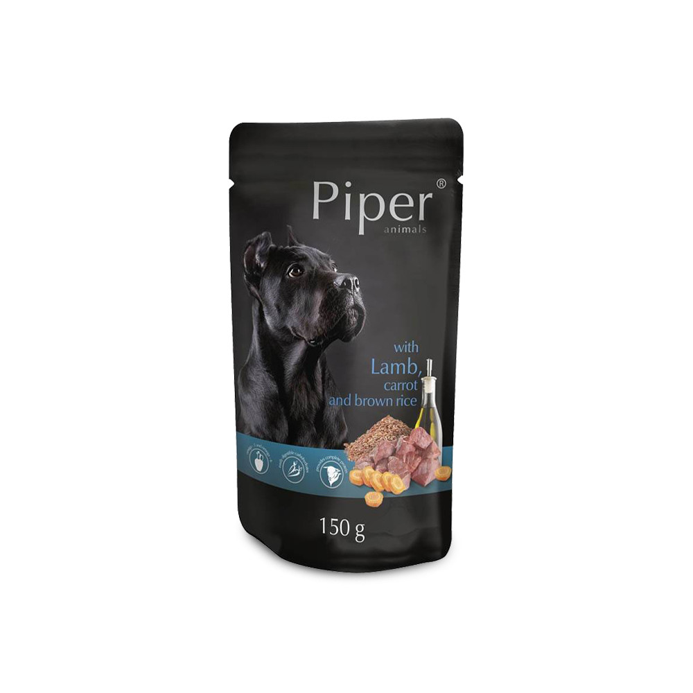 Piper Dog - c/ Borrego, Cenoura e Arroz Integral 400gr