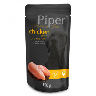 Piper Dog - Platinum Pure c/ Frango e Arroz Integral