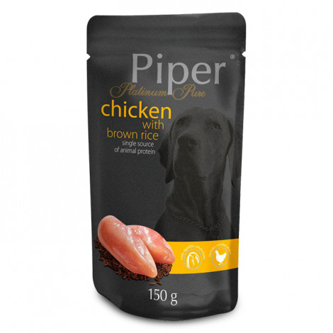 Piper Dog - Platinum Pure c/ Frango e Arroz Integral