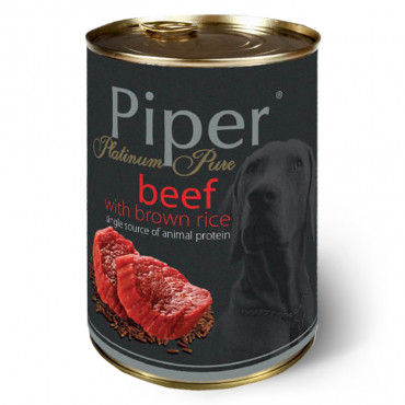 Piper Dog - Platinum Pure c/ Vaca e Arroz Integral