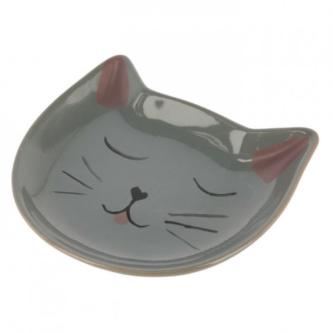 Taça cerâmica com desenho de gato - Kerbl