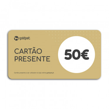 Cartão Presente Goldpet 50€...