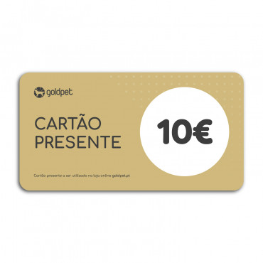 Cartão Presente Goldpet 10€...