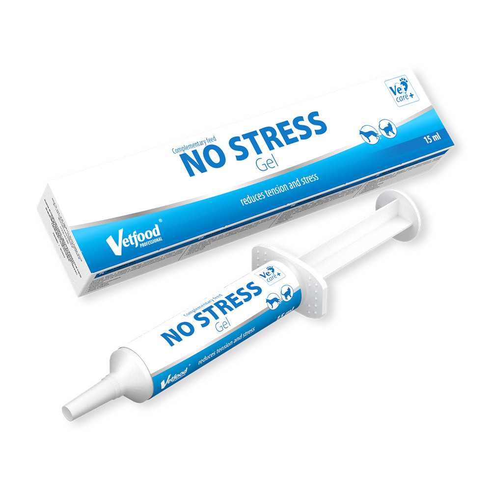 Suplemento anti-stress para cães e gatos - No Stress Gel - VetFood