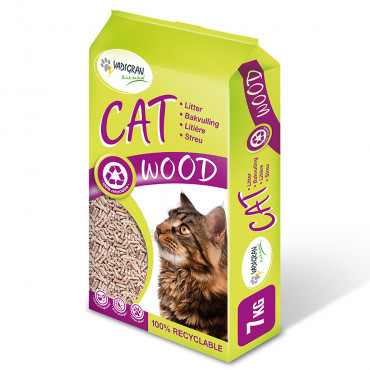 Pellets Cat Wood para gato...