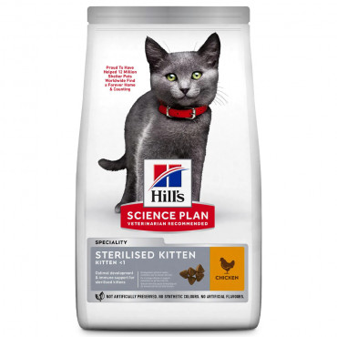 Hill's Sterilised Kitten -...