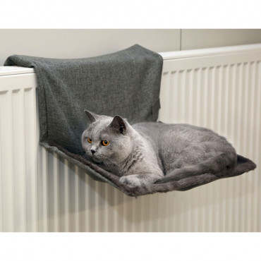 Cama de radiador para gatos...