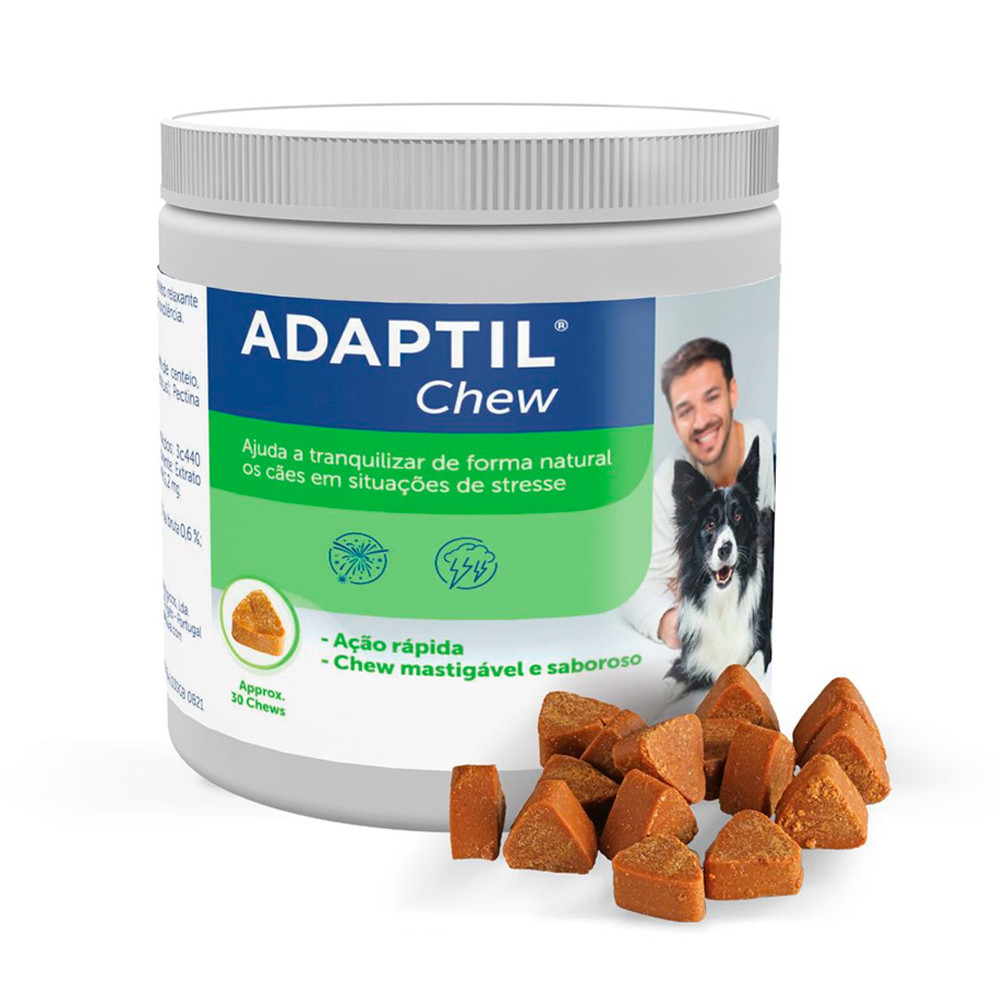 Snacks tranquilizantes para cães - Adaptil Chew