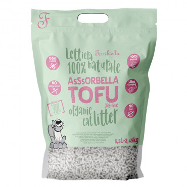 Areia aglomerante de Tofu...