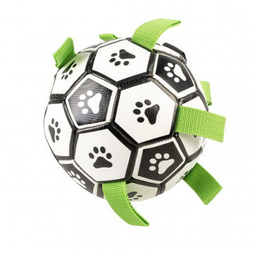 Bola de futebol para cães -...