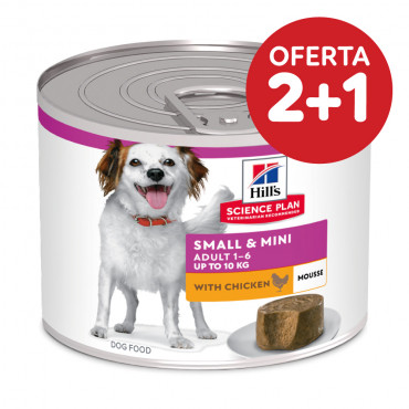 Alimento húmido para cão pequeno - Hill's Adulto Small & Mini - Frango