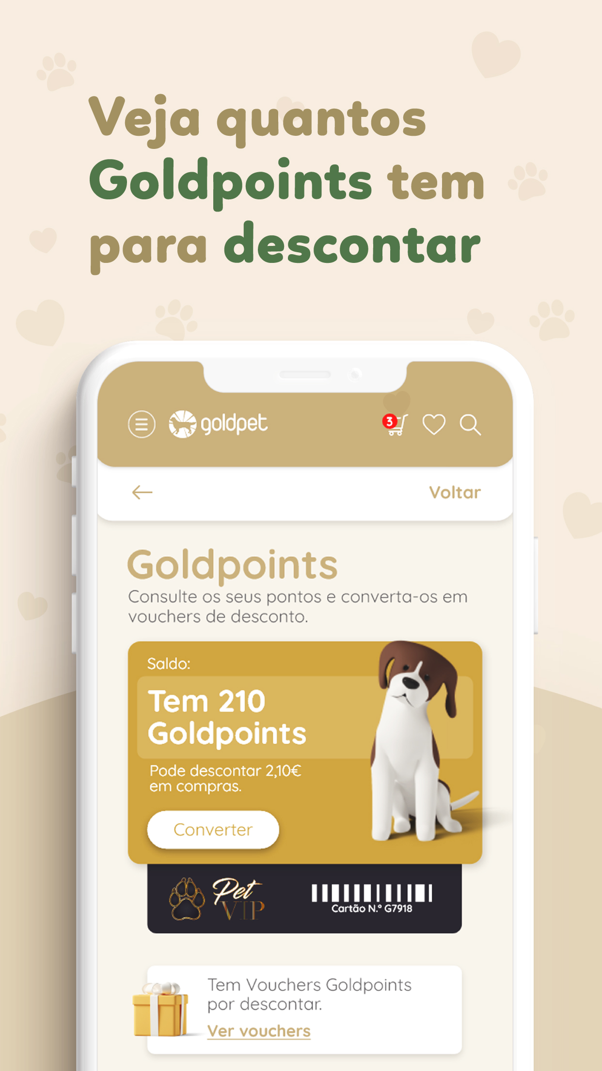 Veja os seus Goldpoints