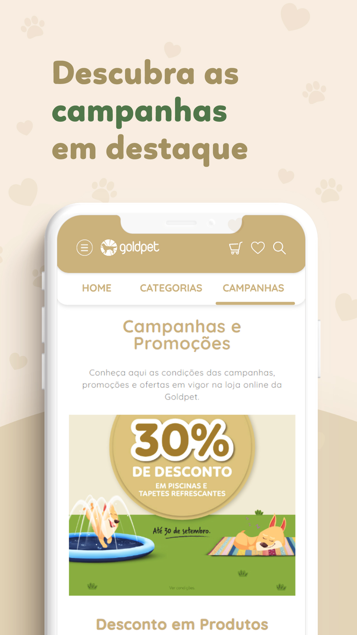 Campanhas e promoções