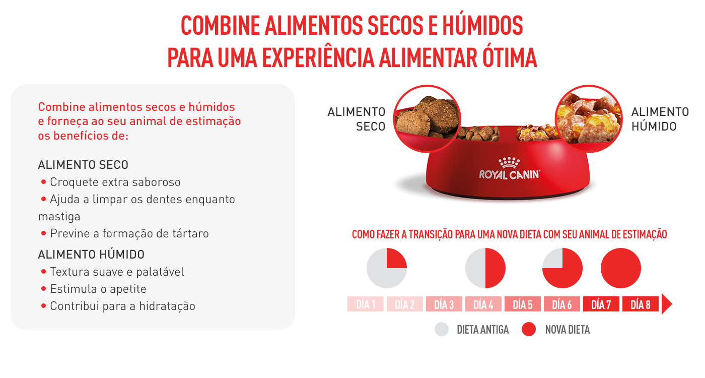 Combinação de alimentos Royal