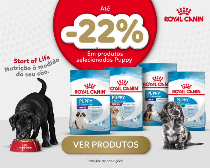 Até 22% DE DESCONTO em produtos selecionados da gama Start of Life! Goldpet, a loja favorita dos animais de estimação.